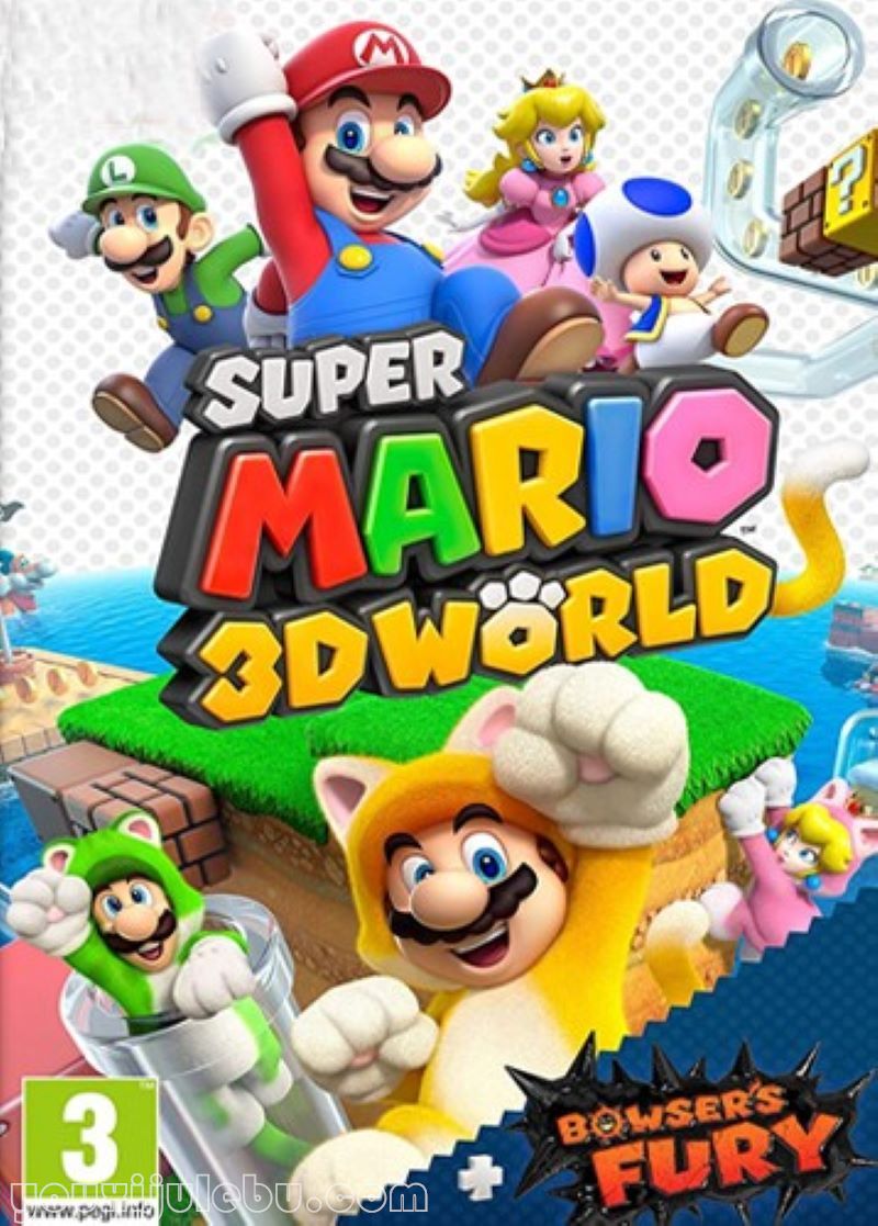 超级马里奥3D世界游戏下载 百度盘封面图