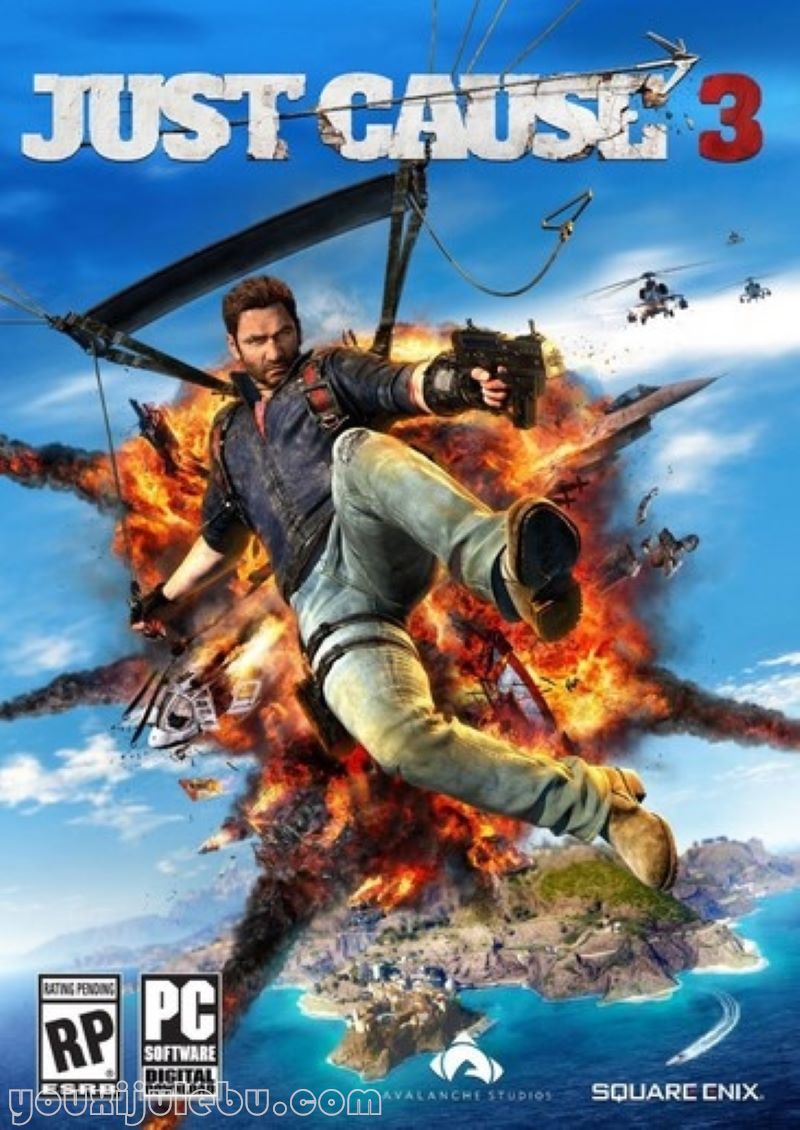 正当防卫3封面图 游戏下载 百度盘 Just Cause 3 Game Cover